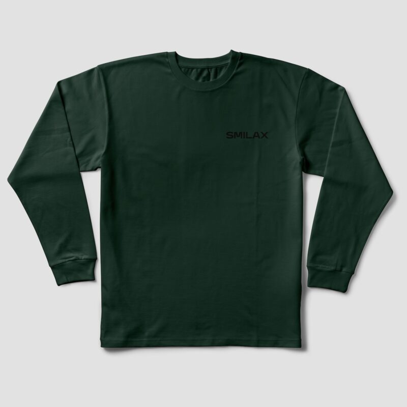 Sudadera color verde Smilax