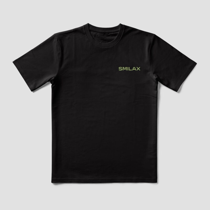 Camiseta negra tienda Smilax climb the beat